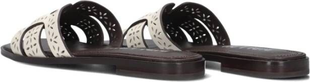 Bibi Lou Stijlvolle witte zomerslippers