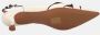 BIBI LOU Slingbacks Dames 632z21vk Maat: 42 Materiaal: Lakleer Kleur: Beige - Thumbnail 9