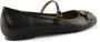 Bibi Lou Zwarte leren sandalen - Thumbnail 2