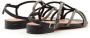 Bibi Lou Zwarte Strass Gekruiste Sandalen - Thumbnail 2