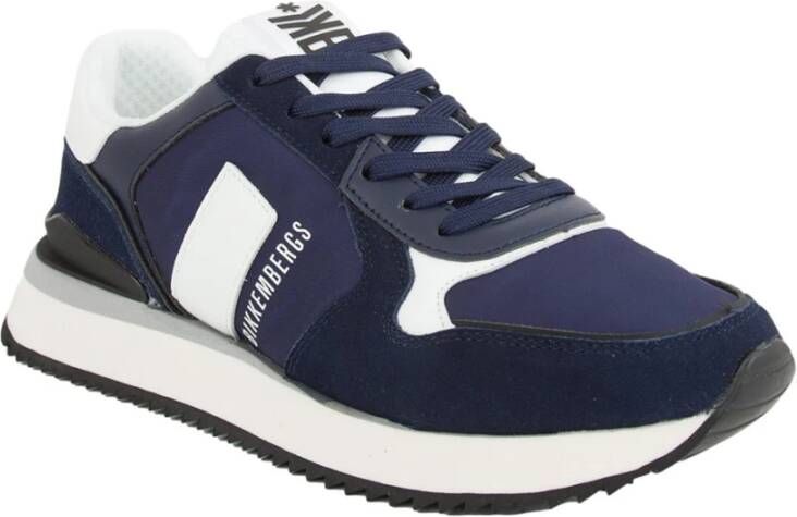 Bikkembergs Blauwe Puyol Sneakers voor Heren Multicolor Heren