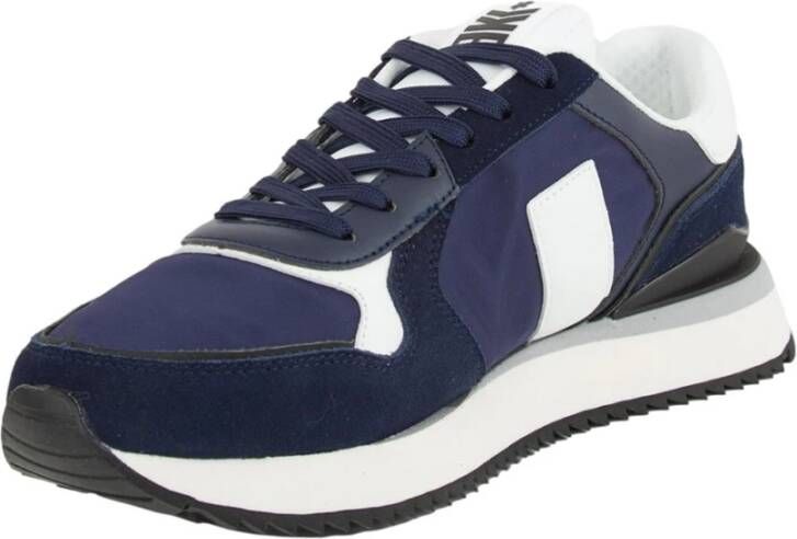 Bikkembergs Blauwe Puyol Sneakers voor Heren Multicolor Heren