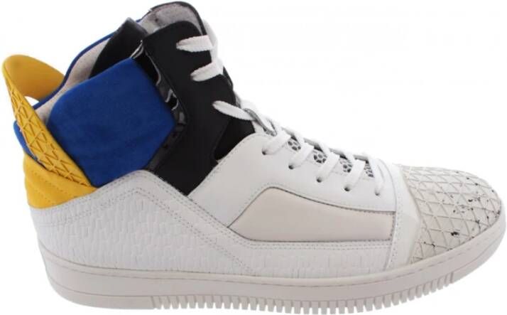 Bikkembergs Men s High Top Sneakers Wit Heren