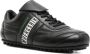 Bikkembergs Zwarte Leren Logo Strap Sneakers - Thumbnail 2