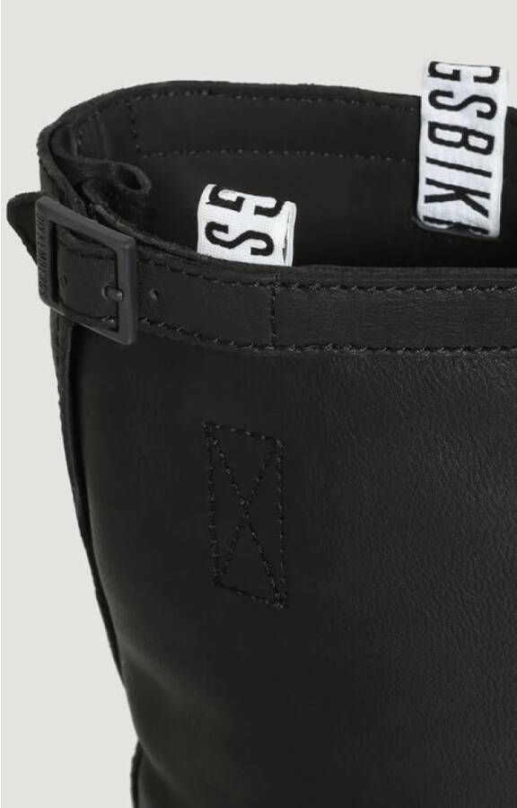 Bikkembergs Zwarte Platte Schoenen