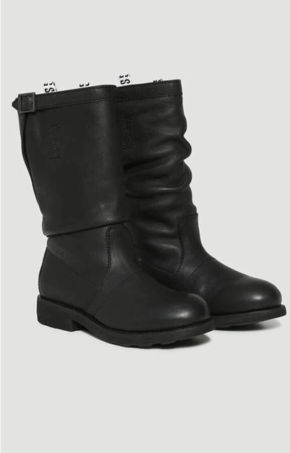 Bikkembergs Zwarte platte schoenen Black Dames