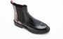Billi Bi Handgemaakte Enkellaarsjes van Slangenleer Rood Black Dames - Thumbnail 2