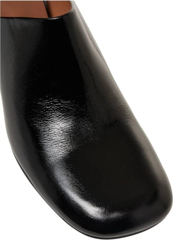 Billi Bi Zwarte Lakleren Pumps met Vierkante Neus