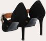 Billi Bi Zwarte suède pumps met spitse neus - Thumbnail 2
