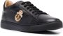 Billionaire Zwarte leren lage sneakers crest Black Heren - Thumbnail 3