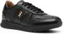 Billionaire Zwarte Leren Casual Lo-Top Sneakers Black Heren - Thumbnail 2