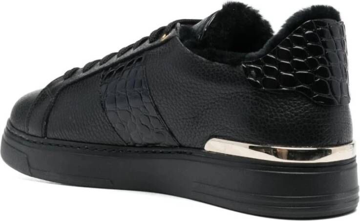 Billionaire Zwarte Lo-Top Casual Sneakers Black Heren