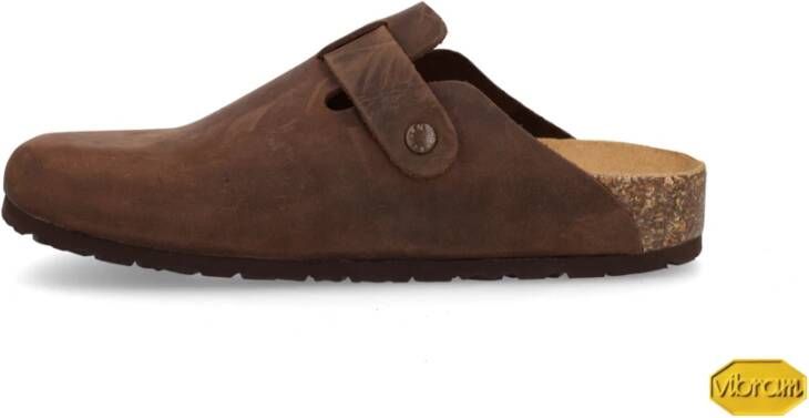 BioNatura Bruine Sandalen Sabot Stijlvol Model