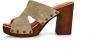 BioNatura Duifgrijze Sandalen - Thumbnail 2