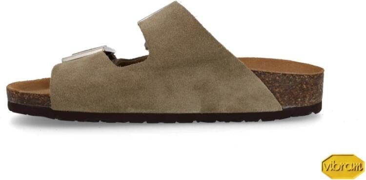BioNatura Duifgrijze Sandalen voor Vrouwen
