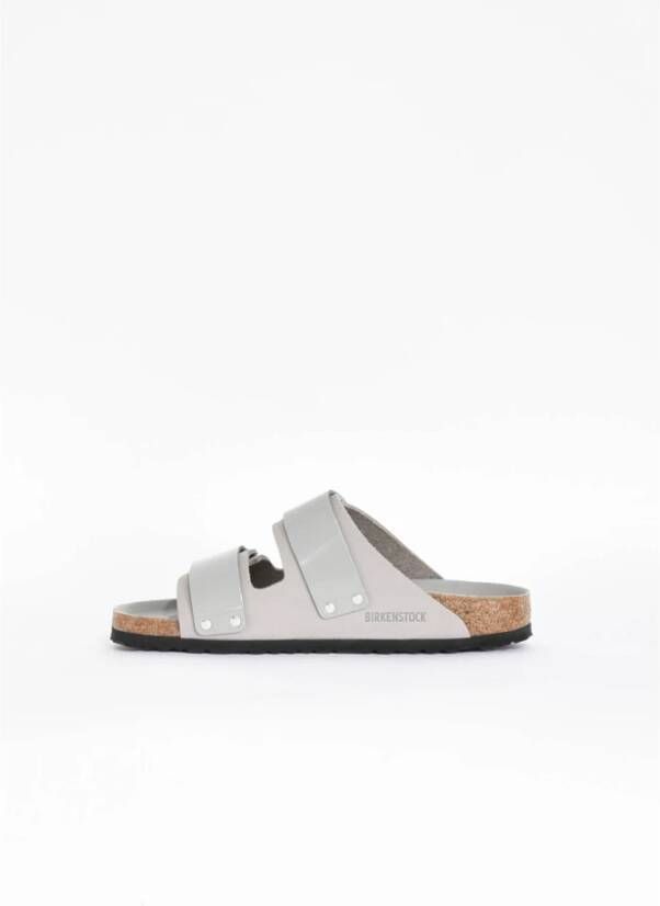 Birkenstock Anatomische leren sandalen met verstelbare sluitingen