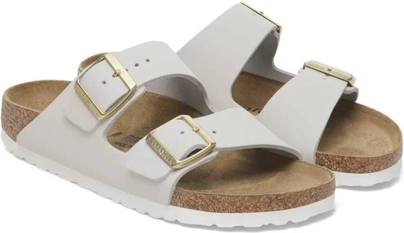 Birkenstock Antiek Wit Arizona Sandalen