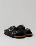 Birkenstock Arizona Big Buckle Oiled Sandaal Black Dames - Thumbnail 10