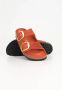 Birkenstock Oranje Leren Sandalen met Verstelbare Banden Orange Dames - Thumbnail 28
