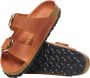 Birkenstock Oranje Leren Sandalen met Verstelbare Banden Orange Dames - Thumbnail 9