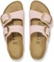 Birkenstock Klassieke Big Buckle Nubuck Leren Sandaal Pink Dames - Thumbnail 28