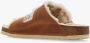 Birkenstock Sandalen van suède leer met verstelbare bandjes Beige Dames - Thumbnail 8