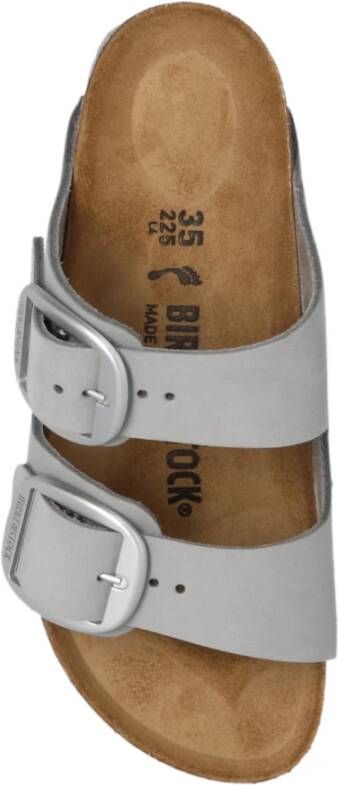 Birkenstock Arizona Big Buckle slides Gray Dames