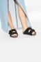 Birkenstock Arizona Big Buckle Shearling Sandalen Black Dames - Thumbnail 3