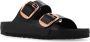 Birkenstock Arizona Big Buckle Slippers Black Dames - Thumbnail 11