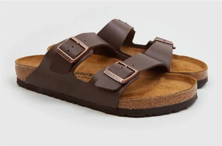 Birkenstock Sandals Arizona Birko-Flor Bruin Heren