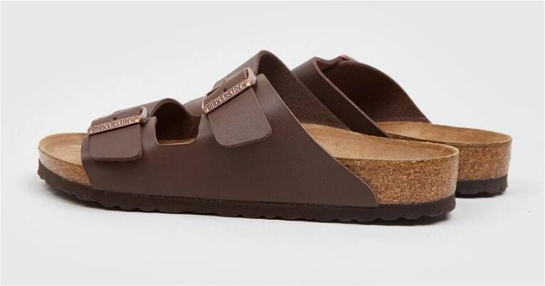 Birkenstock Sandals Arizona Birko-Flor Bruin Heren