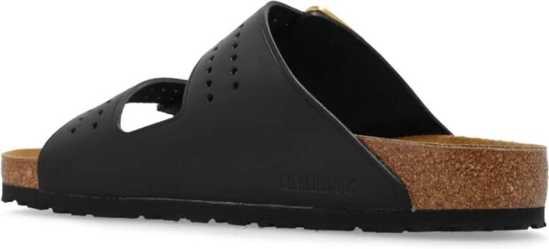 Birkenstock Arizona Bold Gap Slides Black Heren