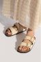 BIRKENSTOCK Arizona Nubuck Ecru narrow Beige Nubuck Plateau sandalen Dames - Thumbnail 5