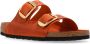 Birkenstock ARIZONA LEATHER BIG BUCKLE slippers Oranje - Thumbnail 9