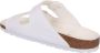 Birkenstock Arizona Slippers Triple White Narrow fit | Wit | Imitatieleer - Thumbnail 47