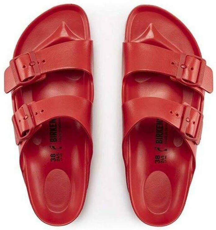 Birkenstock Arizona Eva Red Sandals Rood Dames