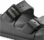 Birkenstock Grijze Eva Slides Unisex Volwassenen Slippers Gray - Thumbnail 4