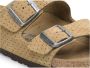 Birkenstock Arizona Lederen Slippers Beige - Thumbnail 8