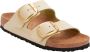 Birkenstock Arizona Nubuck Sandalen Beige Dames - Thumbnail 2