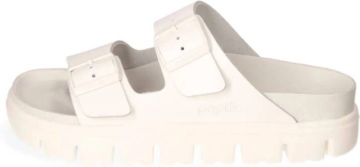 Birkenstock Arizona Platform Sandalen White Dames