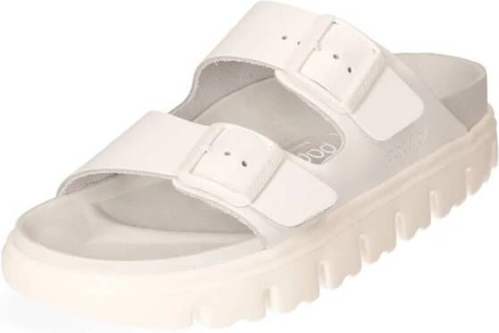 Birkenstock Arizona Platform Sandalen White Dames