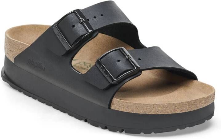 Birkenstock Arizona Platform Sandalen Black Dames