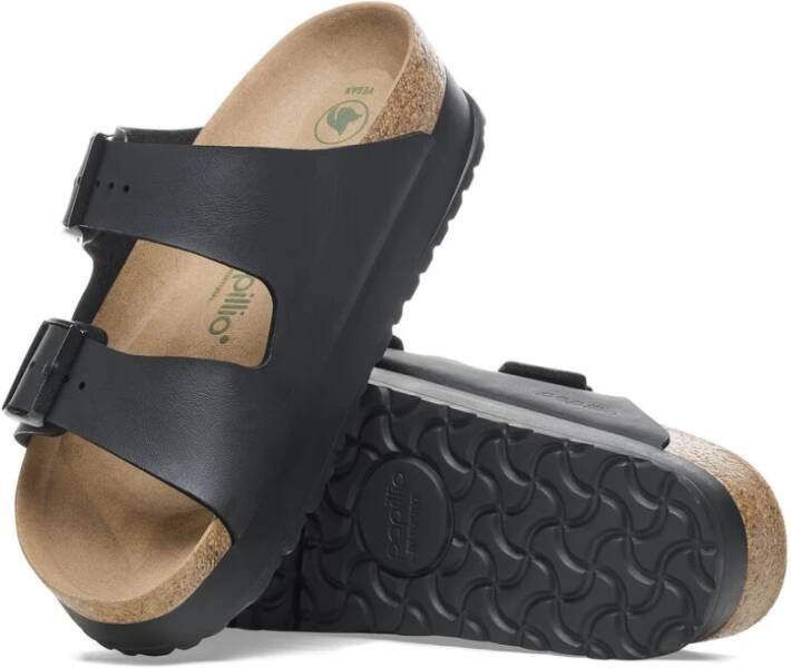 Birkenstock Arizona Platform Sandalen Black Dames