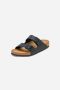 Birkenstock Arizona Saffiano Leren Sandalen Black - Thumbnail 3