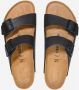 Birkenstock Arizona Saffiano Leren Sandalen Black - Thumbnail 4