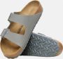 Birkenstock Arizona Saffiano Leder Sandalen Gray Heren - Thumbnail 3