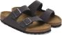BIRKENSTOCK Slippers Arizona Maat: 44 Materiaal: Leer Kleur: Grijs - Thumbnail 8