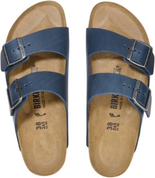 Birkenstock Arizona Sandalen Blue Heren
