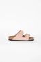 Birkenstock Roze Nubuck Dubbele Band Sandalen Pink Dames - Thumbnail 7