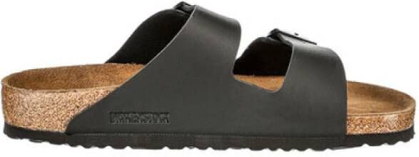 Birkenstock Platte sandalen Zwart Heren